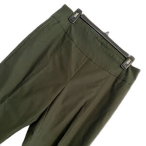 N. Directions 12 Olive Green Pull on Stretchy Pants, Business Casual Office b31